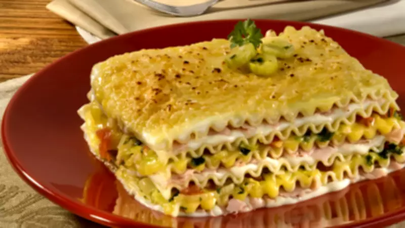 Lasanha ao Creme de Mandioquinha com Alho Poró: Receita Cremosa e Aconchegante