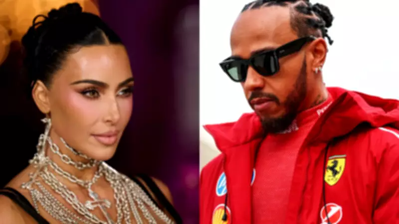 Lewis Hamilton e Kim Kardashian viajam juntos para Tóquio com filhos e família