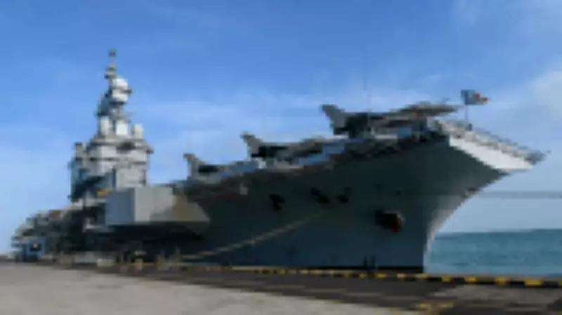 Localização do porta-aviões francês Charles de Gaulle vazada acidentalmente em aplicativo de corrida