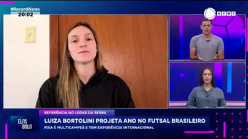 Luiza Bortolini projeta ano promissor no futsal brasileiro com experiência internacional