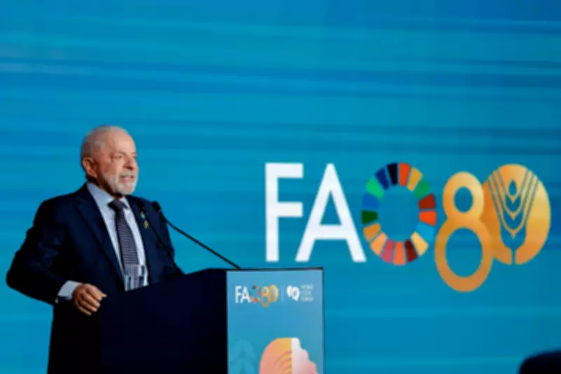 Lula abre Fórum Mundial da Alimentação 2025 em Brasília com foco no combate à fome