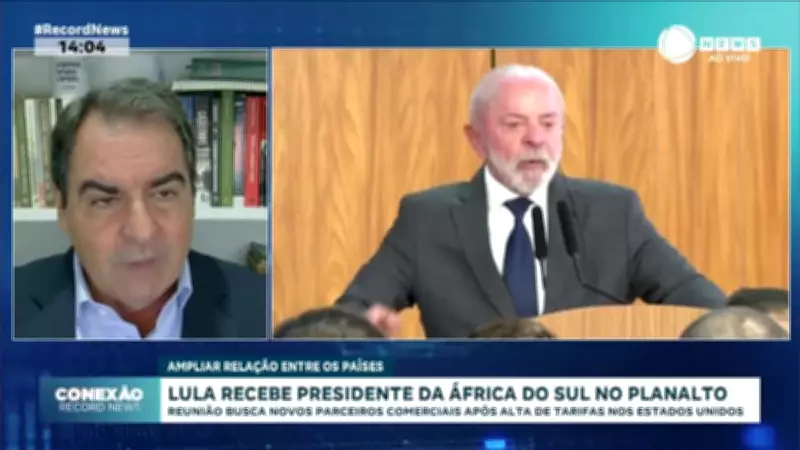 Lula recebe presidente da África do Sul no Planalto para fortalecer laços comerciais