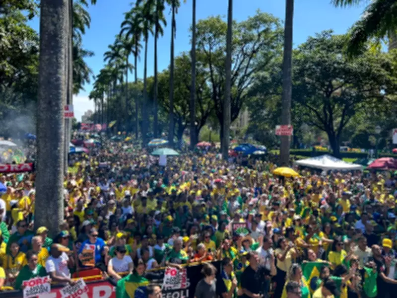 Manifestação 'Acorda Brasil' em BH reúne políticos e pede anistia para condenados de 8 de janeiro
