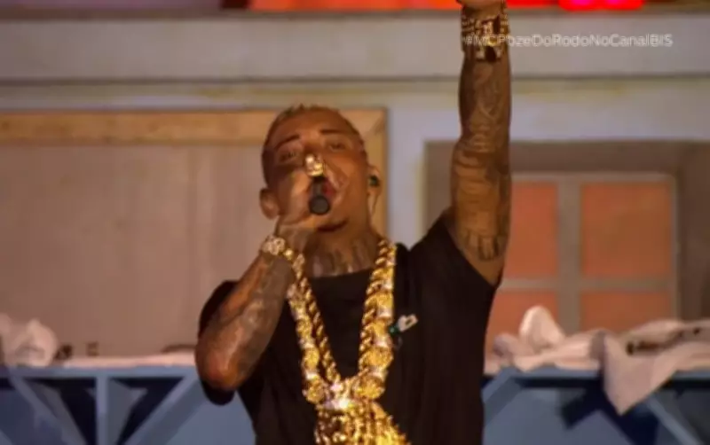 MC Poze do Rodo relata ter sido mantido refém em assalto milionário em sua residência no Rio