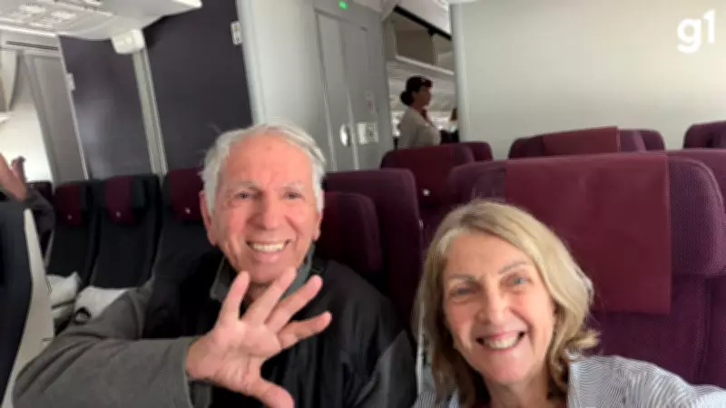 Médica brasileira em férias em Doha registra mísseis no céu durante conflito no Oriente Médio