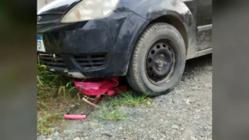 Mãe atropela filha de 11 anos no pátio de casa em Santa Catarina