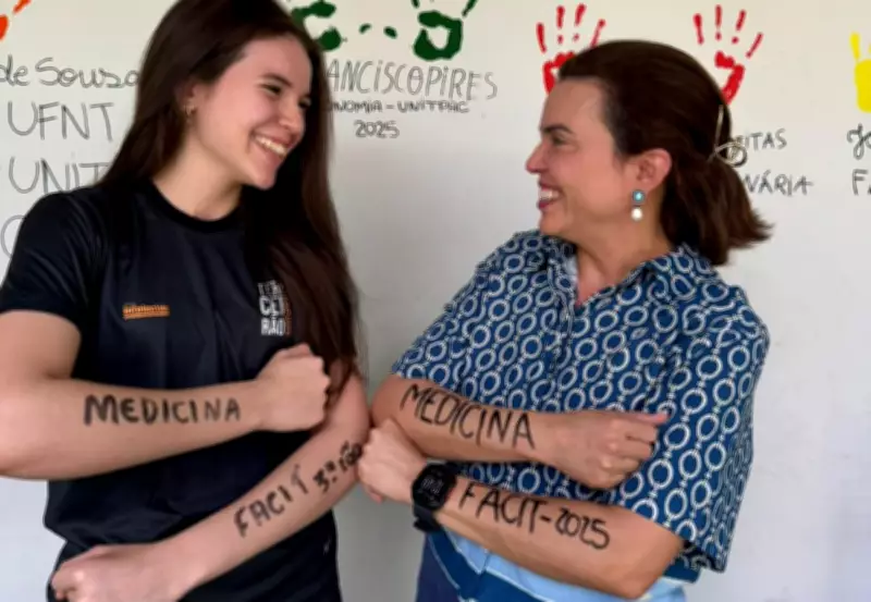 Mãe e filha são aprovadas juntas em Medicina no Tocantins após anos de estudo compartilhado