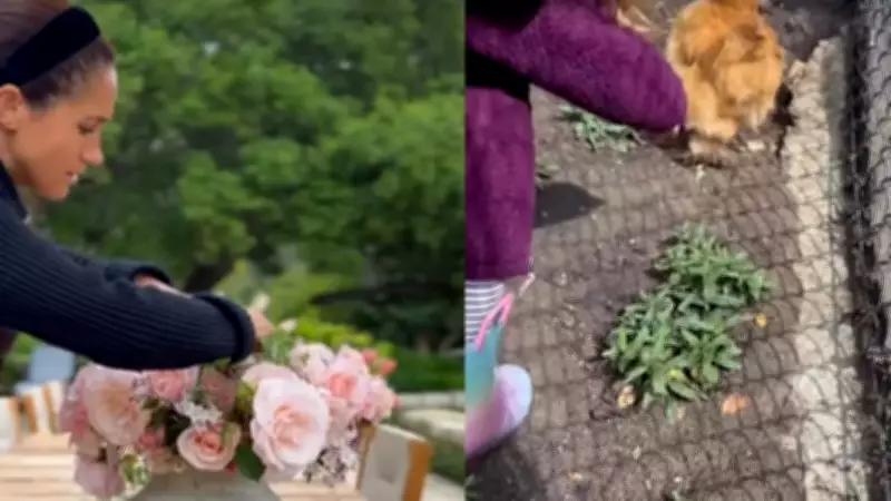 Meghan Markle compartilha rotina e momentos com a filha Lilibet nas redes sociais