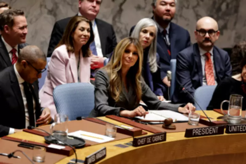 Melania Trump preside reunião histórica na ONU sobre crianças em conflitos armados