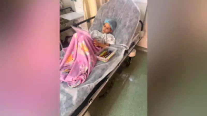 Menina de 6 anos de Santarém luta contra tumor cerebral raro e família busca tratamento na Itália