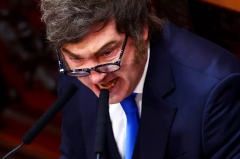 Milei ataca oposição no Congresso argentino e chama kirchneristas de 'inimigos'