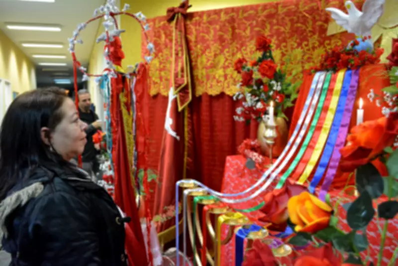 Mogi das Cruzes inaugura primeiro subimpério da Festa do Divino Espírito Santo