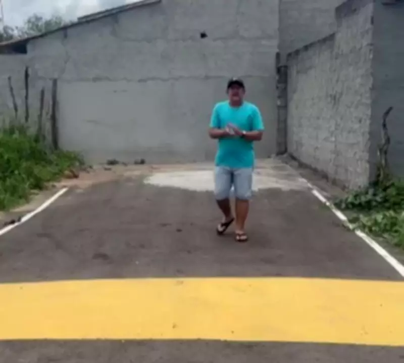 Morador denuncia instalação de quebra-molas em rua sem saída no interior de Sergipe