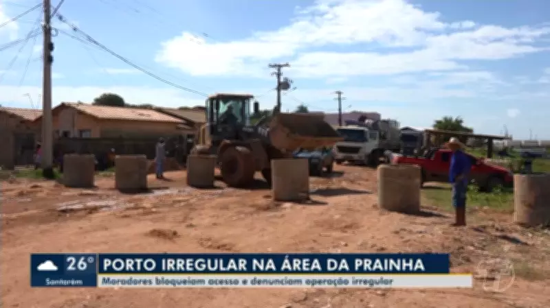 Moradores de Santarém interditaram porto irregular em protesto por regularização