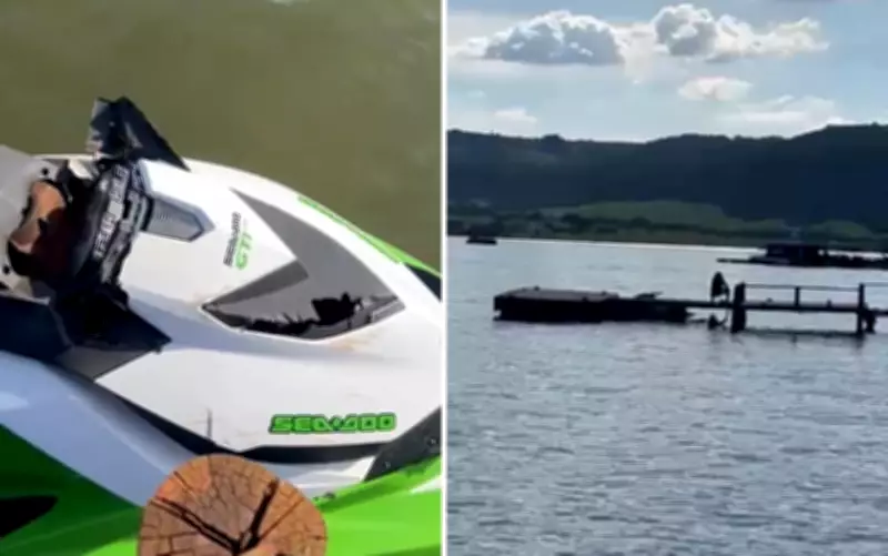 Moto aquática colide no mesmo píer de acidente fatal que matou seis pessoas em Rifaina