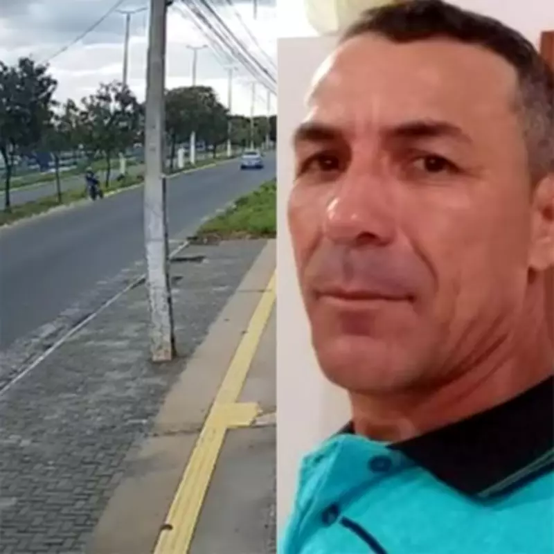 Motociclista de 46 anos morre após colidir com árvore em acidente registrado por câmera em Mossoró