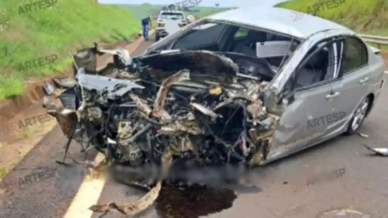 Motorista adormece e se envolve em grave acidente na Raposo Tavares, em Maracaí