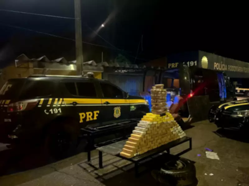 Motorista boliviano é preso em SP com 138,6 kg de cocaína escondidos em van