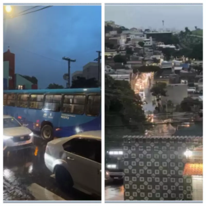 Motorista de ônibus foge após ameaça com faca por passageiro em Belo Horizonte