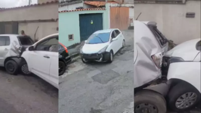 Motorista embriagado causa acidente em BH após pegar carro de cliente sem autorização