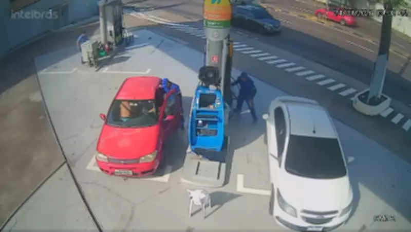 Motorista foge sem pagar após abastecimento em posto de Manaus; vídeo viraliza