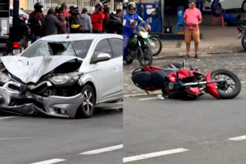 Motorista morre após ser atropelado e arrastado por mais de 40 metros em Teresina