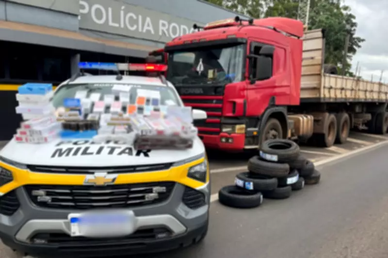 Motorista é preso ao transportar R$ 294 mil em mercadoria sem nota fiscal em Pirapozinho