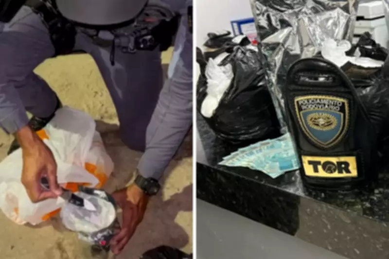 Motorista preso com 8 kg de cocaína escondidos no assoalho de carro em Ubatuba