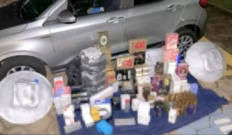 Motorista é preso com contrabando de eletrônicos e perfumes do Paraguai em rodovia de SP