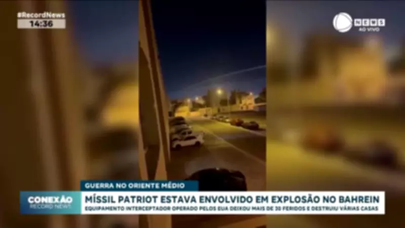 Míssil Patriot dos EUA causou explosão no Bahrein, ferindo dezenas e destruindo casas