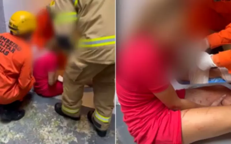 Mulher é arremessada do terceiro andar por marido em Águas Lindas de Goiás