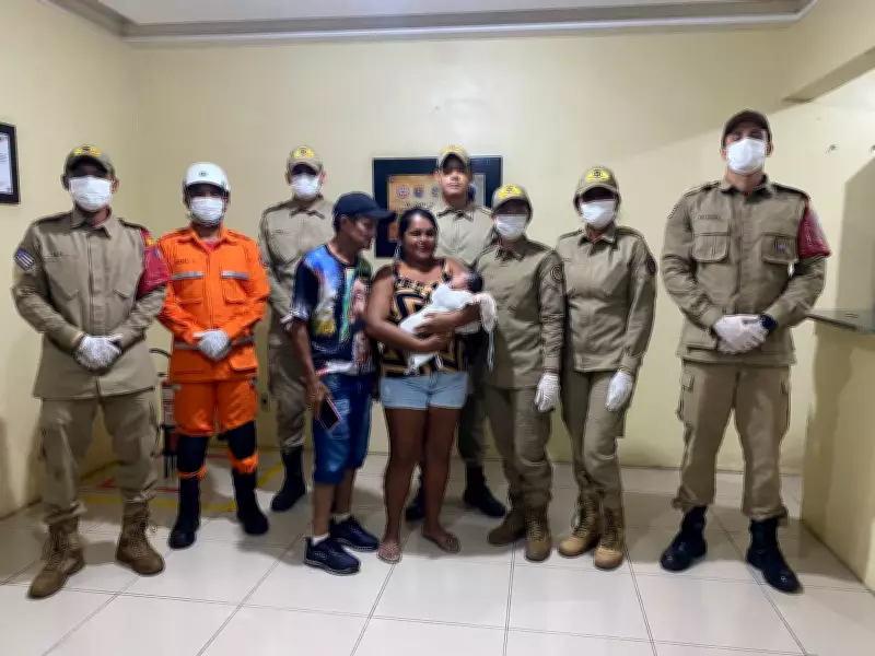 Mulher dá à luz dentro de academia do Corpo de Bombeiros em São Luís