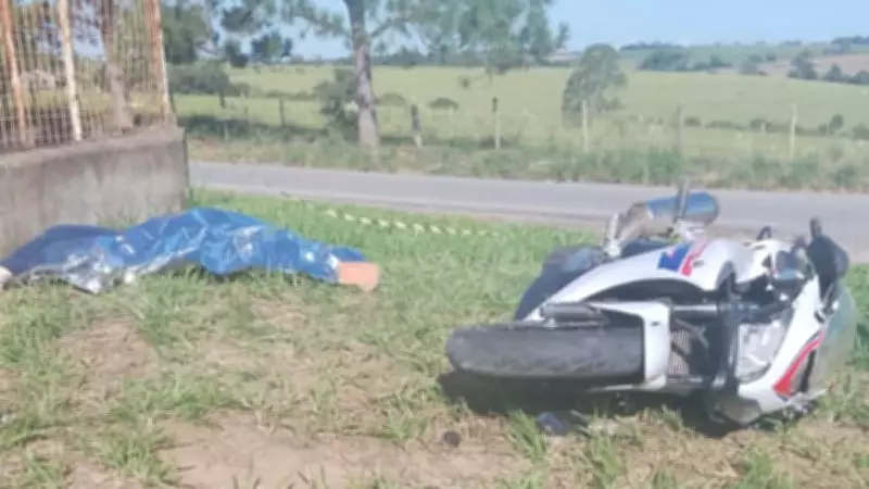 Mulher de 48 anos morre em acidente de moto em Araçoiaba da Serra
