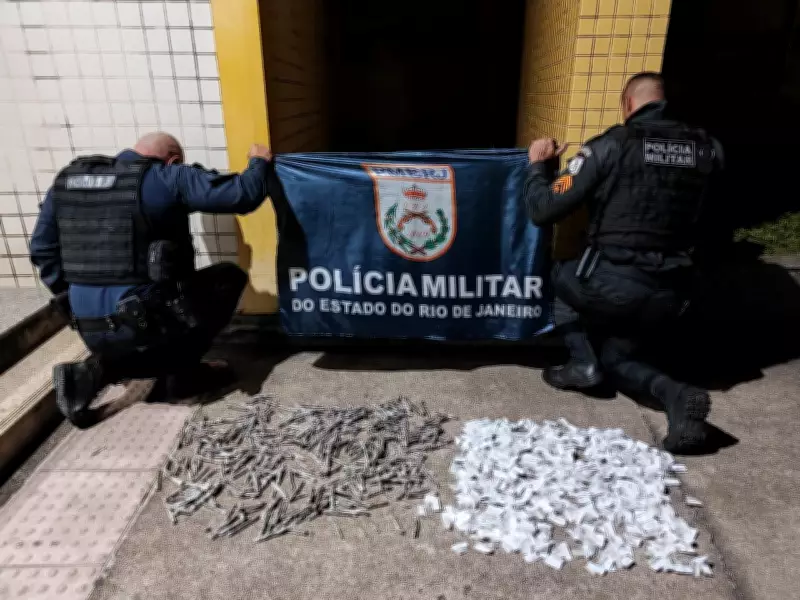 Mulher de 60 anos é presa transportando drogas em ônibus interestadual no RJ