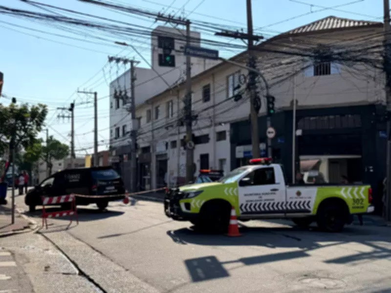 Mulher de 63 anos morre atropelada por ônibus em São Caetano do Sul