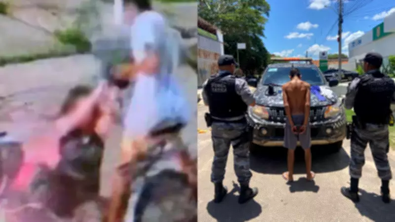 Mulher é derrubada de moto durante assalto violento no Piauí; suspeito confessou crime