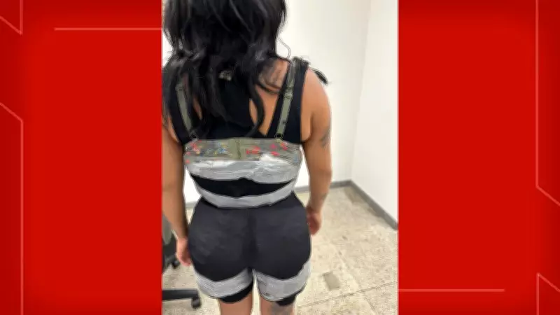 Mulher mexicana é presa com 4,2 kg de metanfetamina no Aeroporto de Brasília
