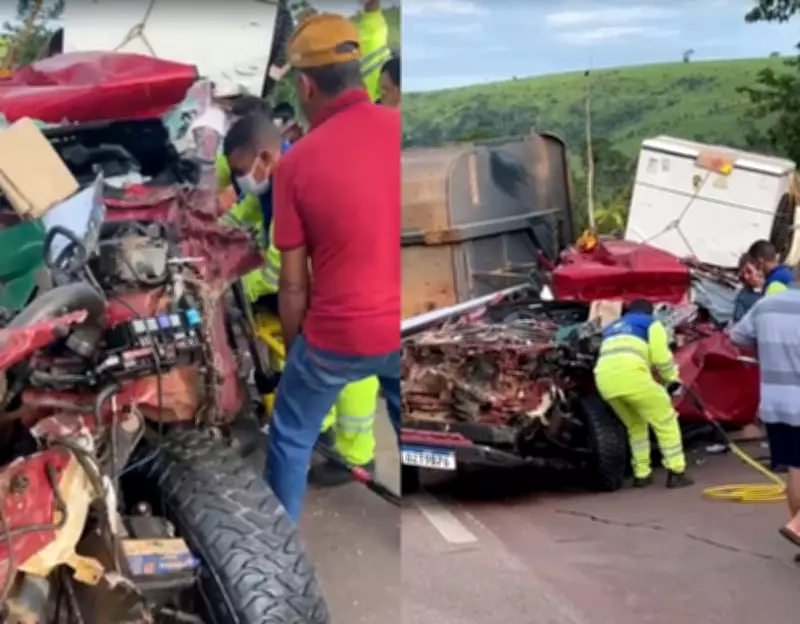 Mulher morre em grave acidente entre caminhonete e caminhão na BR-163, no Pará