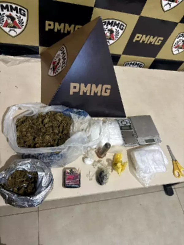 Mulher é presa por tráfico de drogas após operação policial em Bocaiuva