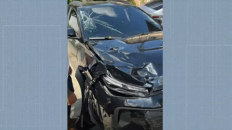 Mulher sofre traumatismo craniano em atropelamento aparentemente intencional no Rio