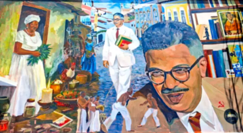 Mural homenageia Edison Carneiro no Catete e museu ganha nova reserva técnica