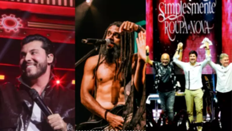 Murilo Huff, Black Pantera e Roupa Nova agitam o fim de semana em Uberlândia e região