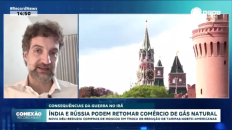 Índia e Rússia negociam retomada do comércio de gás natural após redução de tarifas dos EUA