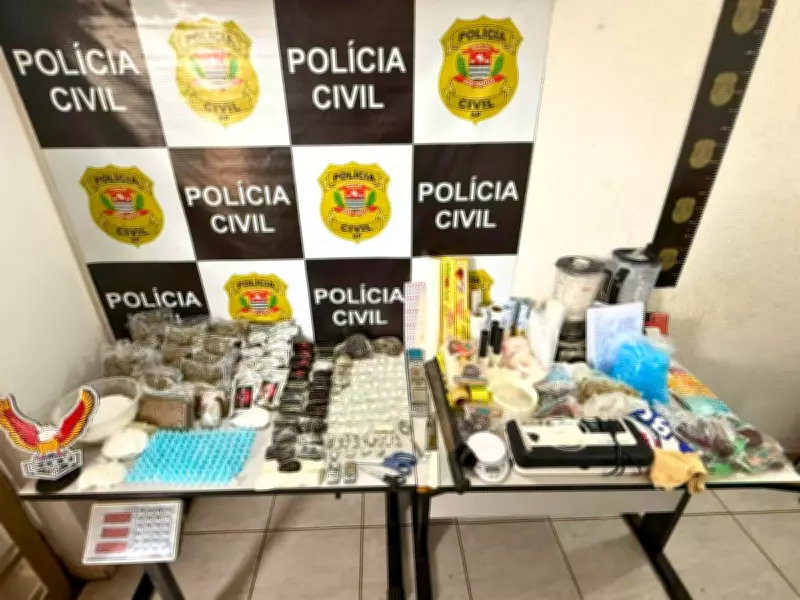 Operação 'Acerto de Contas' prende três por tráfico de drogas em Araraquara e Américo Brasiliense