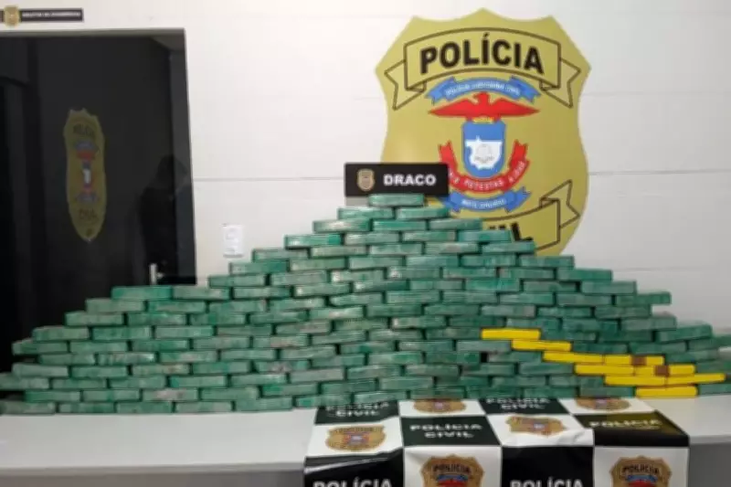Operação apreende quase meia tonelada de drogas e prende suspeitos em Mato Grosso