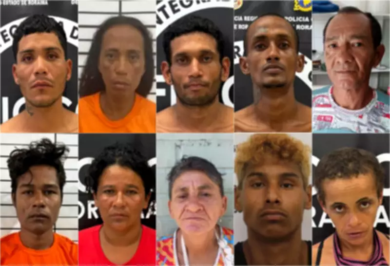 Operação da Ficco prende 11 suspeitos de tráfico de drogas no Centro de Boa Vista