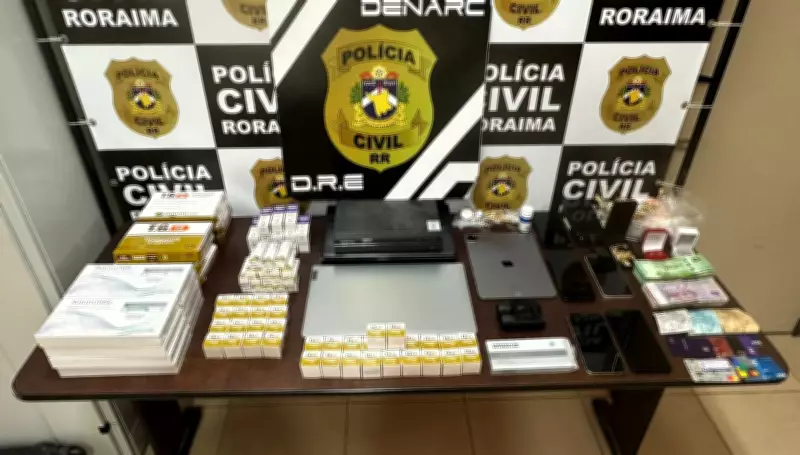 Operação da Polícia Civil prende casal e bloqueia R$ 77 milhões em esquema de tráfico