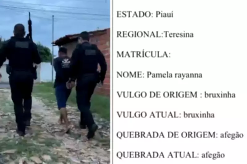 Operação Faixa Rosa prende suspeito de cadastrar membros de facção e foragida no Piauí e Maranhão