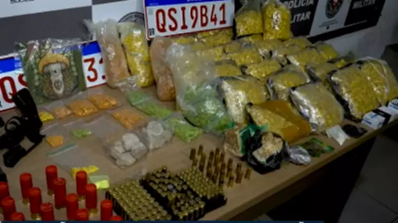 Operação policial apreende drogas avaliadas em mais de R$ 2 milhões em João Pessoa
