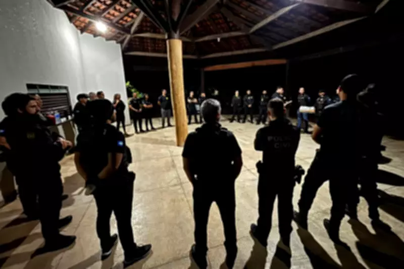 Operação policial prende dois suspeitos de facção criminosa em Itaúba, Mato Grosso